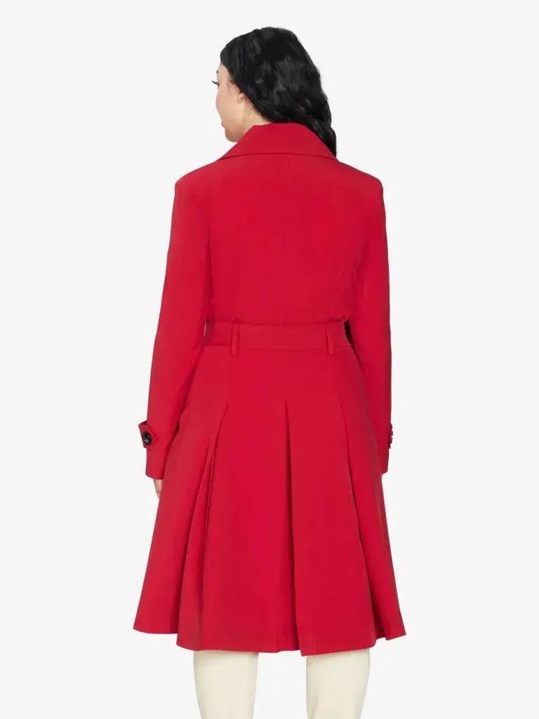 Spring/summer Double Breasted Trench Mac Coat (1201-Sp)