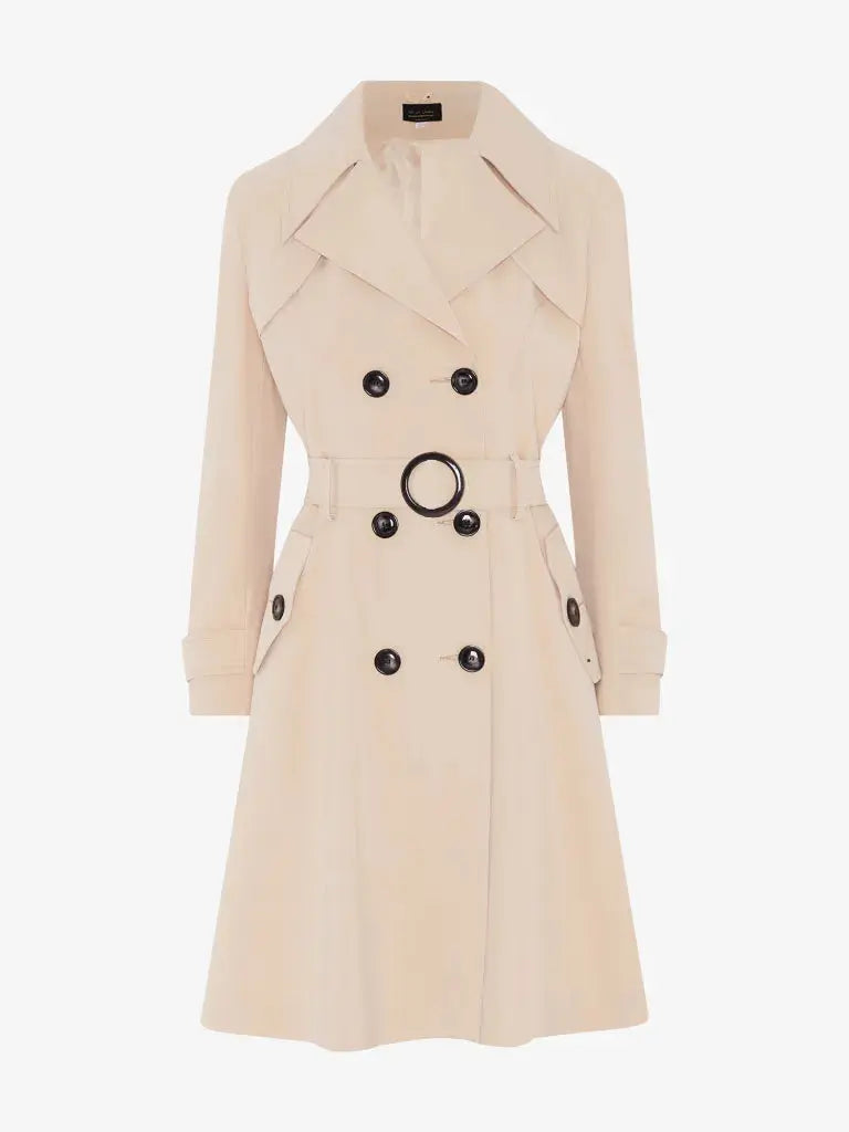 Spring/summer Double Breasted Trench Mac Coat (1201-Sp)