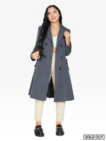Spring/summer Double Breasted Trench Mac Coat (1201-Sp)