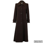Spring/summer Longline Mac Coat (2002-Sp) Brown / Uk 10/eu 38/us 6