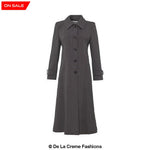 De La Creme - Women's Spring/Summer Long Mac Coat