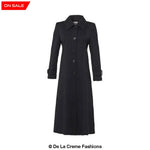 De La Creme - Women's Spring/Summer Long Mac Coat