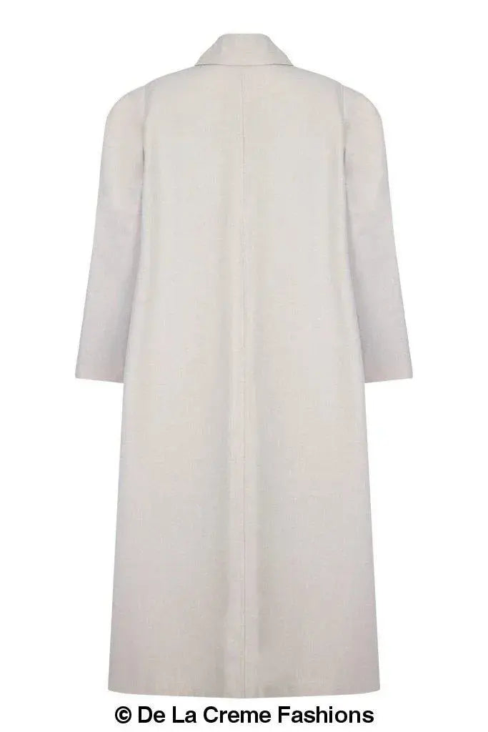 De La Creme - Women's Spring/Summer Plus Size Long Coat