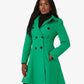 Double Breasted Peter Pan Collar Skater Coat (1209) De La Creme