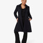 Double Breasted Peter Pan Collar Skater Coat (1209) De La Creme