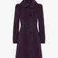Double Breasted Peter Pan Collar Skater Coat (1209) De La Creme
