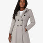 Double Breasted Peter Pan Collar Skater Coat (1209) De La Creme