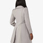 Double Breasted Peter Pan Collar Skater Coat (1209) De La Creme