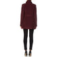 Military Style High Neck Belted Coat (1226) De La Creme