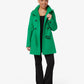 Military Style High Neck Belted Coat (1226) De La Creme