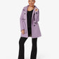 Military Style High Neck Belted Coat (1226) De La Creme