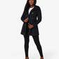 Military Style High Neck Belted Coat (1226) De La Creme