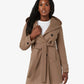 Slim Fit Shawl Hooded Coat (1325) De La Creme