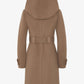 Slim Fit Shawl Hooded Coat (1325) De La Creme