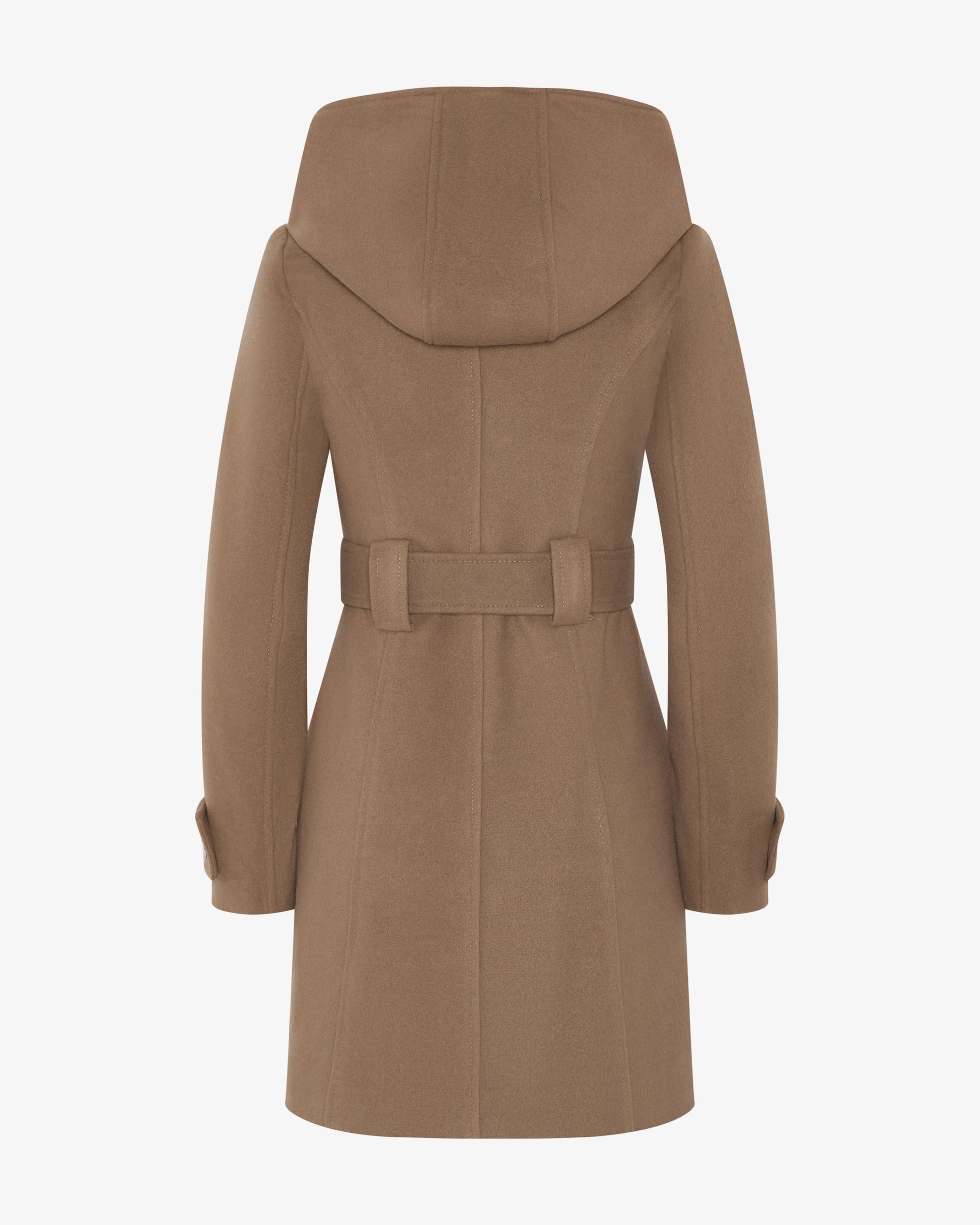 Slim Fit Shawl Hooded Coat (1325) De La Creme