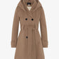 Slim Fit Shawl Hooded Coat (1325) De La Creme