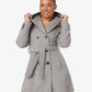 Slim Fit Shawl Hooded Coat (1325) De La Creme