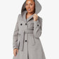 Slim Fit Shawl Hooded Coat (1325) De La Creme