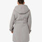 Slim Fit Shawl Hooded Coat (1325) De La Creme