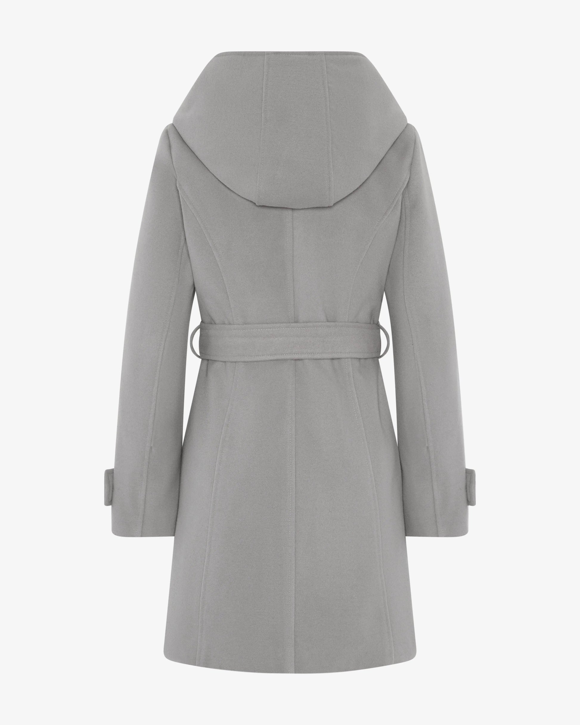 Slim Fit Shawl Hooded Coat (1325) De La Creme