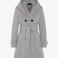 Slim Fit Shawl Hooded Coat (1325) De La Creme