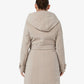 Slim Fit Shawl Hooded Coat (1325) De La Creme