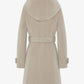 Slim Fit Shawl Hooded Coat (1325) De La Creme