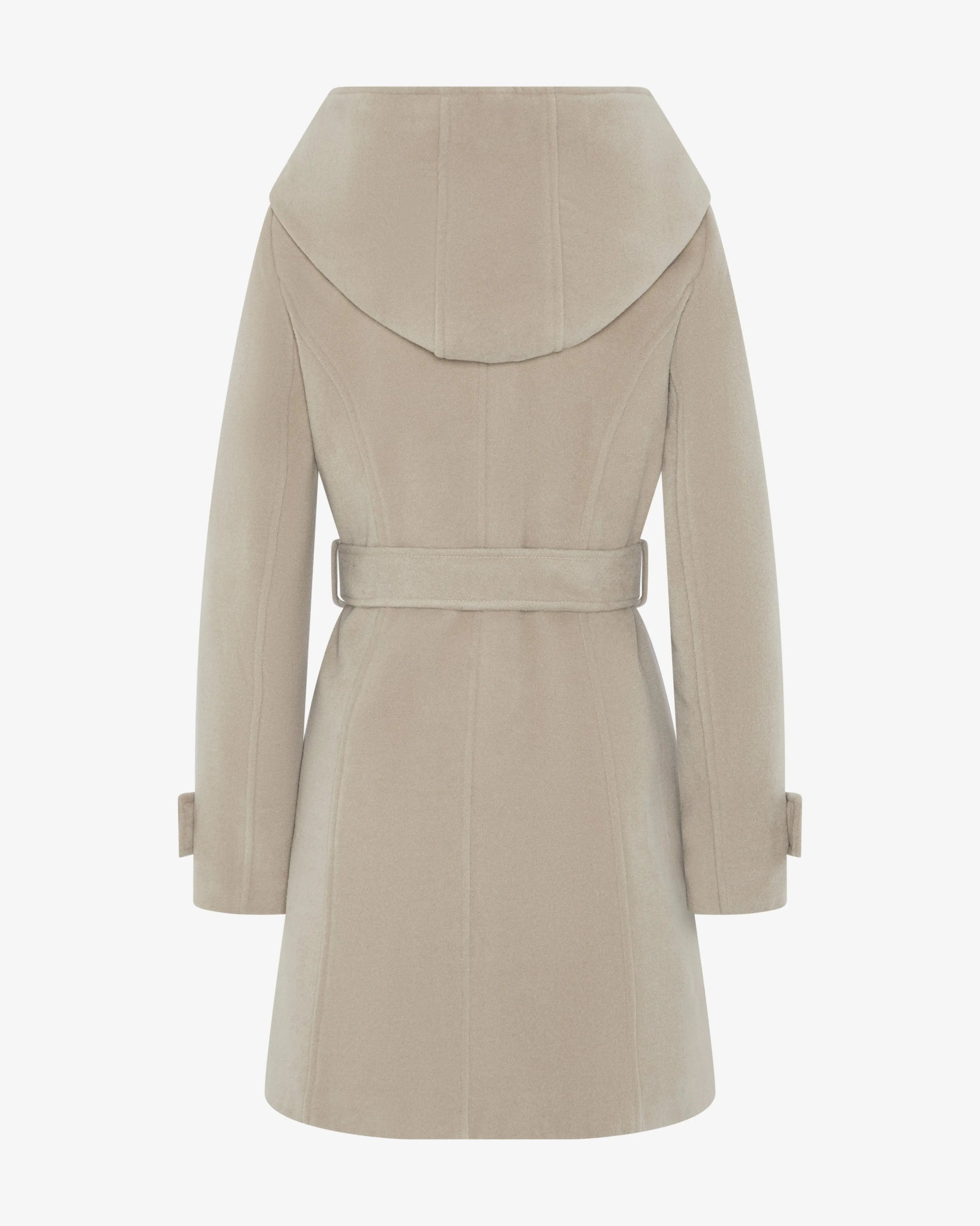 Slim Fit Shawl Hooded Coat (1325) De La Creme