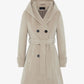Slim Fit Shawl Hooded Coat (1325) De La Creme