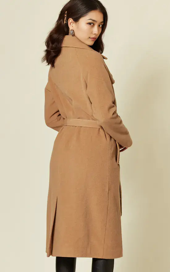 Diana Wrap Around Duster Coat De La Creme
