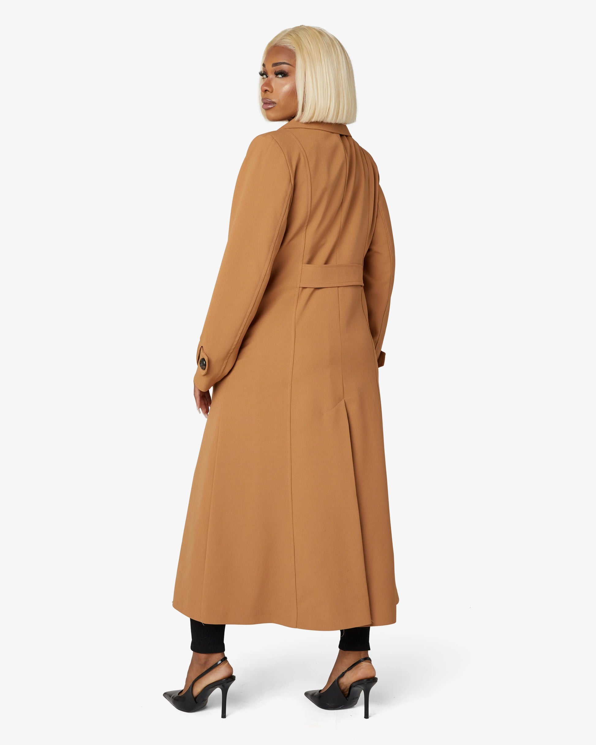 Boohoo Oversize Mantel Camel Coat Mantel Oversize Look Oversized