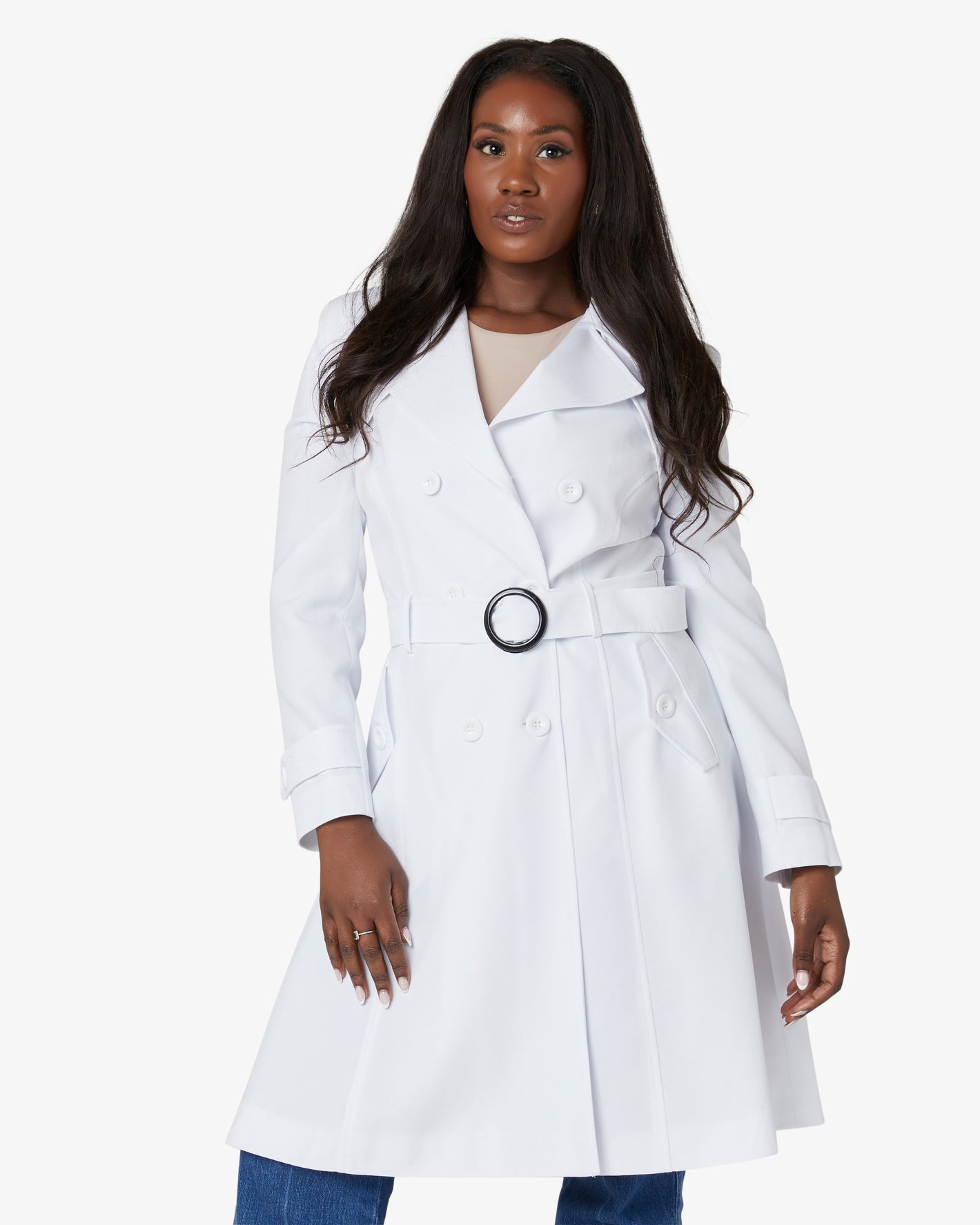 Spring/Summer Double Breasted Trench Mac Coat