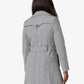 <transcy>De La Creme - Manteau militaire croisé en laine mélangée pour femmes</transcy>