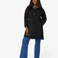Eliza Gray Black Lightweight Check Contrast Trim Jacket