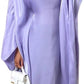 Womens Shimmer Butterfly Abaya Dress
