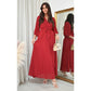 Wrap Front Pleated Belted Maxi Dress