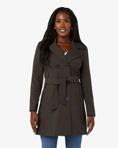 Spring/Summer Military Double Breasted Trench Coat (9049-SP) De La Creme