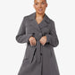Spring/Summer Military Double Breasted Trench Coat (9049-SP) De La Creme