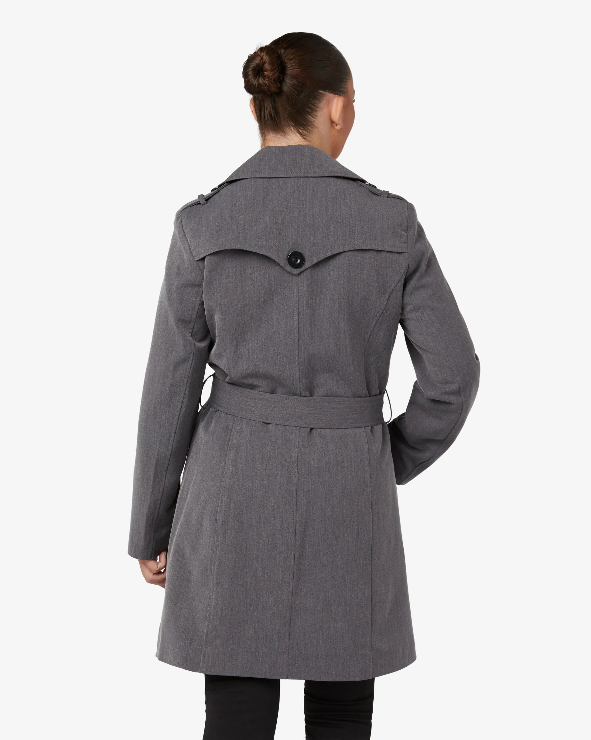 Spring/Summer Military Double Breasted Trench Coat (9049-SP) De La Creme
