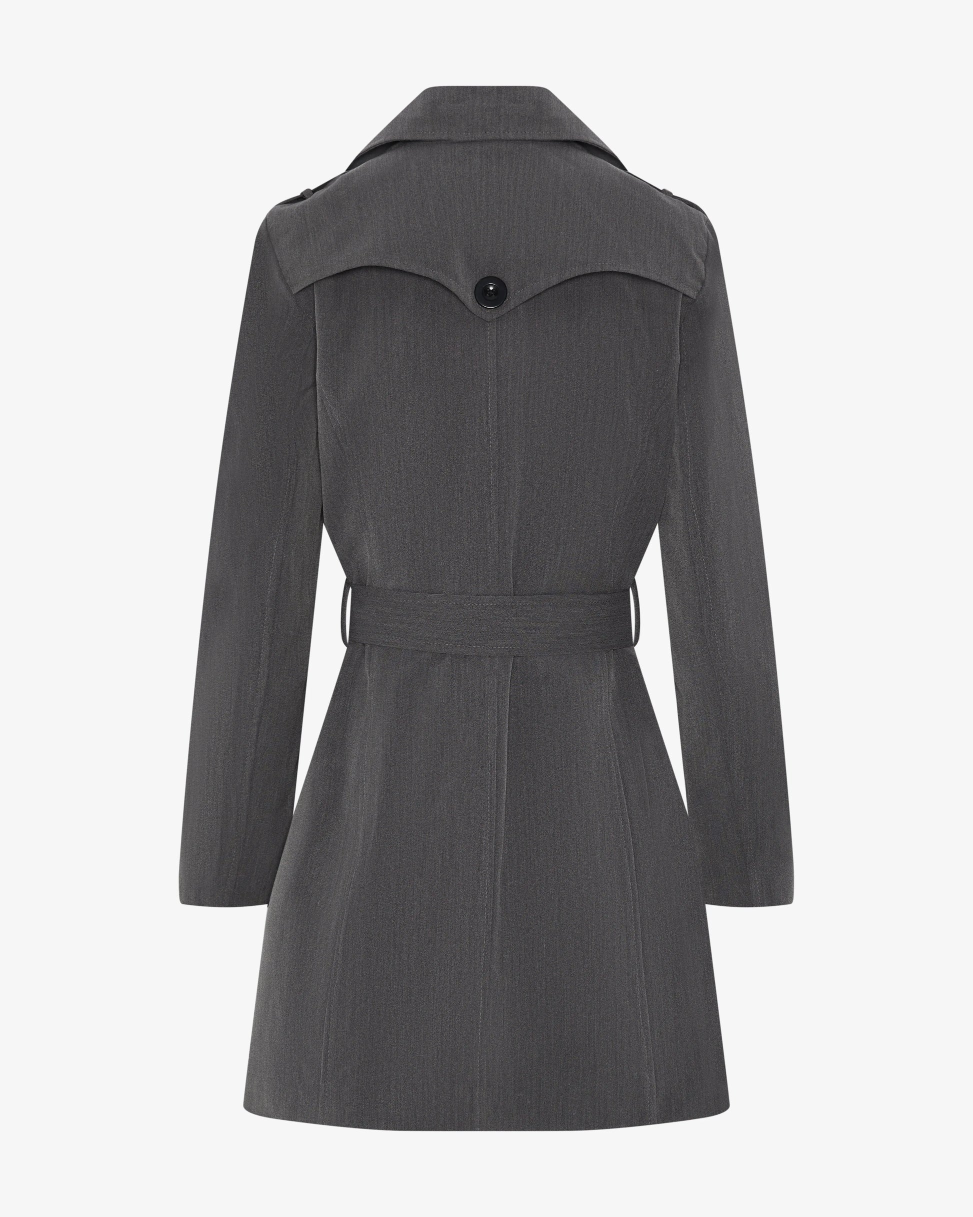 Spring/Summer Military Double Breasted Trench Coat (9049-SP) De La Creme