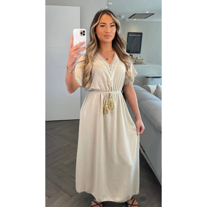 Moroccan Style Caftan Summer Dress