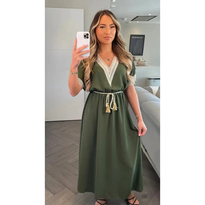 Moroccan Style Caftan Summer Dress Vera Lucy