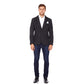 <transcy>De La Creme MAN - Herren Luxus Wollmischung Jacke Samtbesatz Formal / Casual Blazer</transcy>