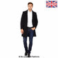 De La Creme MAN - Men's Single Breasted Wool Mix Overcoat