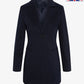 Nancy Collared Formal Longline Blazer