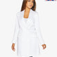 De La Creme Womens Double Breasted Longline Blazer