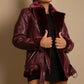 Faux Fur Collar Aviator Jacket (11729) Coats & Jackets