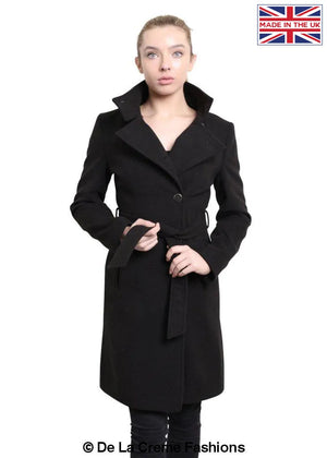 De La Creme - Womens Hip Length Keep It Simple Coat