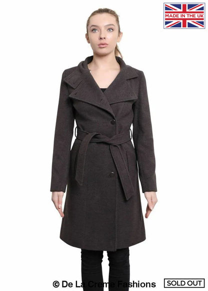 De La Creme - Womens Hip Length Keep It Simple Coat
