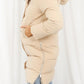 Hooded Longline Puffer Coat Outerwear